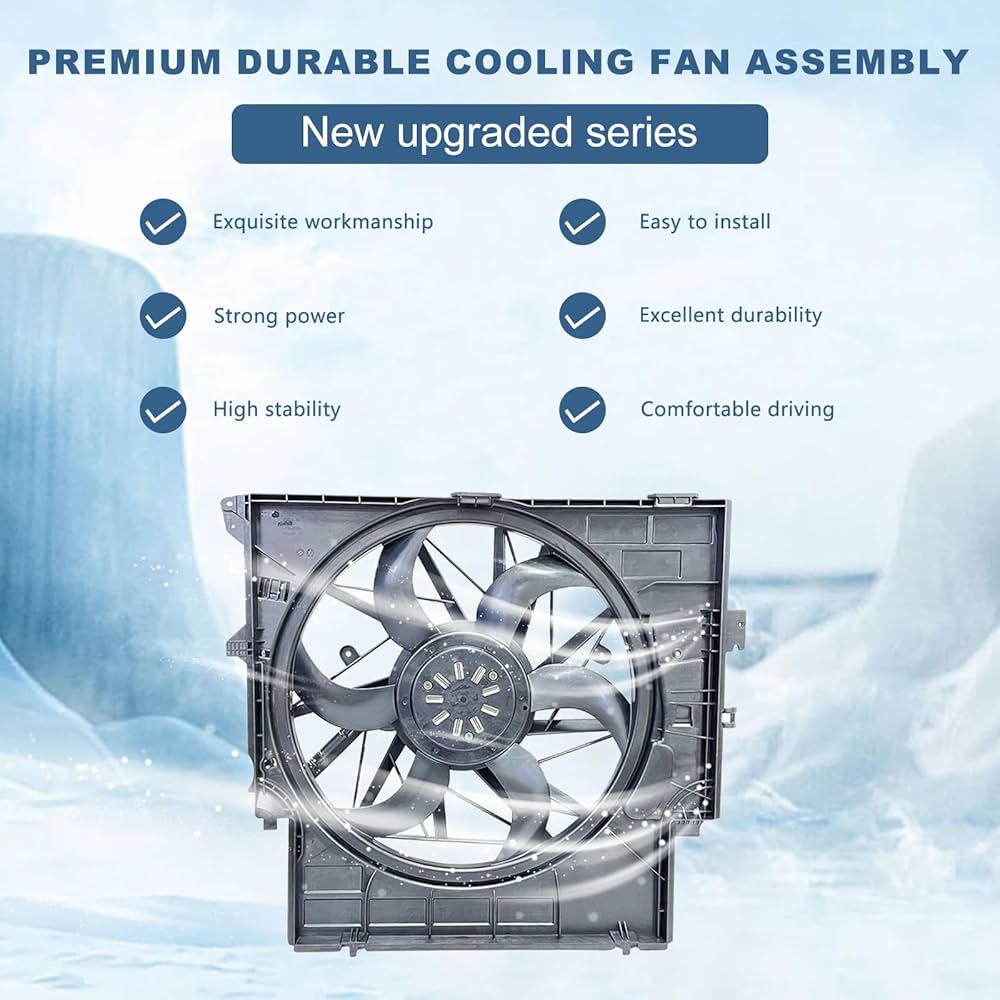 Amazon.com: TOPAZ 17427601176 A/C Radiator Cooling Fan